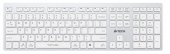 A4 TECH FBX50C Q BLUETOOTH M.M KLAVYE,BEYAZ,ŞARJLI - 1