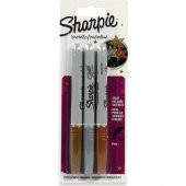 SHARPIE PERMANENT MARKER FINE METALIK RENKLER 3 LU - 1