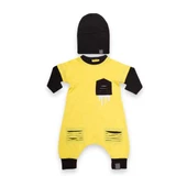 Kesik Cep Detaylı Erkek Bebek Tulum 94704 - 1