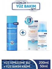 Bepanthol Derma Nemlendirici & Besleyici Spf 25 Günlük Yüz Kremi 50ML + Derma Arındırıcı & Canlandırıcı Günlük Yüz Temizleme Jeli 200ML - 3