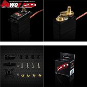PowerHD Mini Bakır Dişli Analog Servo Motor HD-1250MG 3,5 Kg Tork - 5