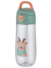 Vagonlife Matara 550 ML Desenli Pipetli Suluk (Karışık Renk 1 Adet) - 1