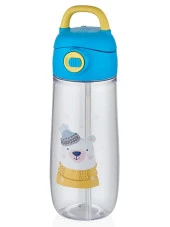 Vagonlife Matara 550 ML Desenli Pipetli Suluk (Karışık Renk 1 Adet) - 3