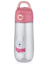 Vagonlife Matara 550 ML Desenli Pipetli Suluk (Karışık Renk 1 Adet) - 5
