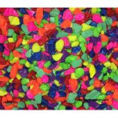 Akvaryum Renkli Taş Dekoratif Taş 1-3cm 1 kg - 1