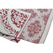 Orta Boy Gri Renkli Karekodlu Kuranı Kerim (24.5cmx17cm) Seccade (67cmx122cm) Tesbih Set - 6