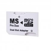 Micro Sd Memory Stick Pro Duo Çevirici Dönüştürücü Hafıza Kartı Adaptörü - 1