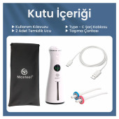 NPO Nicefeel FC1596 Taşınabilir,Şarjlı,Masajlı,Diş Teli/Protez Bakım Profesyonel Ağız Duşu-Beyaz - 4