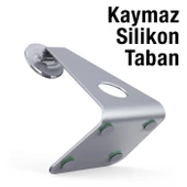 Polham İphone 12,13,14 Serisi Magsafe Mıknatıslı Masaüstü Telefon Tutucu,Kaymaz Silikon Tabanlı Stand - 3