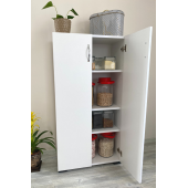 Irmak 2 kapılı Çok Amaçlı Dolap Ayakkabılık Dolabı Dolap 2 Kapaklı 4 Gözlü Ayakkabılık - 2