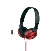 Sony MDR-ZX310AP Mikrofonlu Kulaklık KIRMIZI - 1