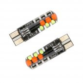 Space 16 renkli çakarlı T10 ampul / LAAM310 - 1