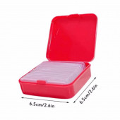 Çift Taraflı Pratik Yıkanabilen Şeffaf Kutulu Jel Bant (60 Adet) - 4