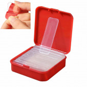 Çift Taraflı Pratik Yıkanabilen Şeffaf Kutulu Jel Bant (60 Adet) - 6