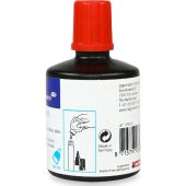 EDDİNG TAHTA KALEM MÜREKKEBİ KIRMIZI 100MM - 1