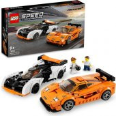 LEGO® Speed Champions McLaren Solus GT ve McLaren F1 LM 76918 - Araba Tutkunları ve 9 Yaş ve Üzeri Çocuklar için Koleksiyonluk ve Sergilenebilir Yaratıcı Oyuncak Model Yapım Seti (581 Parça) - 1
