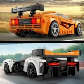 LEGO® Speed Champions McLaren Solus GT ve McLaren F1 LM 76918 - Araba Tutkunları ve 9 Yaş ve Üzeri Çocuklar için Koleksiyonluk ve Sergilenebilir Yaratıcı Oyuncak Model Yapım Seti (581 Parça) - 6