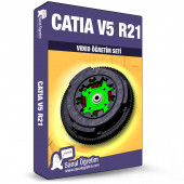 Catia V5 R21 Video Ders Eğitim Seti - 1