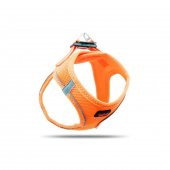 Tailpetz Air Mesh Köpek Göğüs Tasması Neon Turuncu XS - 1