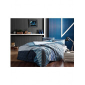 Çift Kişilik Ranforce Nevresim Takımı Atlastis Mavi - 1