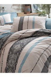 Ethnic Çift Kişilik Nevresim Takımı Misti Mint - 1