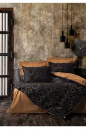 Dark Çift Kişilik Nevresim Takımı Dawn Bakır thumbnail 1