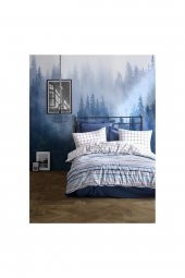 Grace - Mavi Tek Kişilik Nevresim Takımı - 1