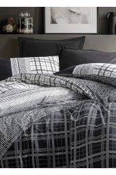 Masculine Tek Kişilik Nevresim Takımı Carlos Siyah thumbnail 2