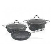 Falez Hera 5 Parça Granit Set - 1