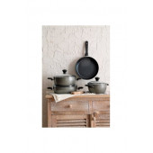 Pierre Cardin Diamond Gri 7 Parça Tencere Seti - 1