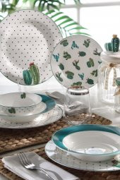 Pierre Cardin  Cactus 24 Parça Yemek Takımı 71125943 - 1