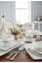 Pierre Cardin 60 Parça 12 Kişilik Yemek Takımı Stella - 1