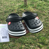 Çocuk Crocs Crocband Iconic Crocs Comfort Siyah - 1