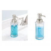 70425ES SIVI SABUNLUK CAM KROM POMPALI ŞEFFAF 7X7X20CM 325ML - 3