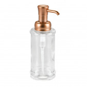 70429ES SIVI SABUNLUK CAM ALTIN PİRİNC POMPALI 7X7X20CM 325ML - 5