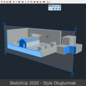 SketchUp 2020 Video Ders Eğitim Seti - 5