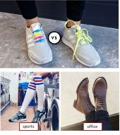 12 adet Sarı Pembe Elastik Ayakkabı Silikon Bağcık Bağcığı İpi Spor Sneakers Ayakkabı Bağcığı - 4