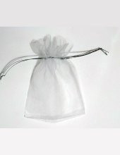 10 Adet Şeffaf Bez Kına Düğün Mevlüt Sünnet Hediye Kesesi Kese Çanta Boyut: 16 cm x 12 cm - 3