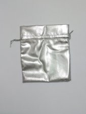 10 Adet Gümüş Silver Bez Kına Düğün Mevlüt Sünnet Hediye Kese Çanta - 2