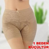 Bir Beden Küçülten Kalça Basen Sıkılaştırıcı Göbek Toparlayıcı Kalça Toplu Gösteren Korse Boxer - 1