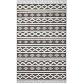 Madu Krem Vizon Saçaklı Dokuma Salon ve Oturma Odası Halısı 1285TRP66 thumbnail 6