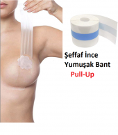 5 Metre Görünmez Çıkartma Push Up Göğüs Meme Dikleştirici Kaldırıcı Kaldırma Ped Bandı - 5