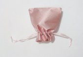 10 Adet Pembe Bez Kına Düğün Mevlüt Sünnet Hediye Kesesi Çanta - 3