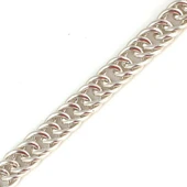 925 Ayar Gümüş Kasa Kilitli Gurme Zincir Bileklik thumbnail 3