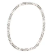 925 Ayar Gümüş Taşlı Gurmet Zincir Kolye thumbnail 2