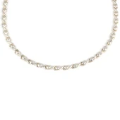 925 Ayar Gümüş Xo Model Pres Kolye thumbnail 3