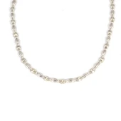 925 Ayar Gümüş Gemici Model Pres Kolye thumbnail 3