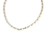 925 Ayar Gümüş Pres Balık Model Kolye thumbnail 2