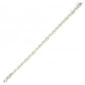 925 Ayar Gümüş Gemici Model Pres Bileklik - 2