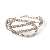 925 Ayar Gümüş Dorika Toplu Bilezik thumbnail 3